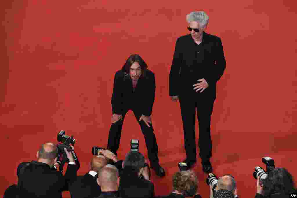 ایگی پاپ، خواننده آمریکایی در کنار جیم جارموش 