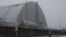 The structure over the Chernobyl Nuclear Power Plant's damaged reactor. (file photo)