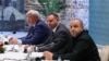Украинская делегация на переговорах в Стамбуле 16 мая 2025 года. Слева направо: глава МИД Андрей Сибига, глава офиса президента Андрей Ермак, министр обороны Рустем Умеров. 