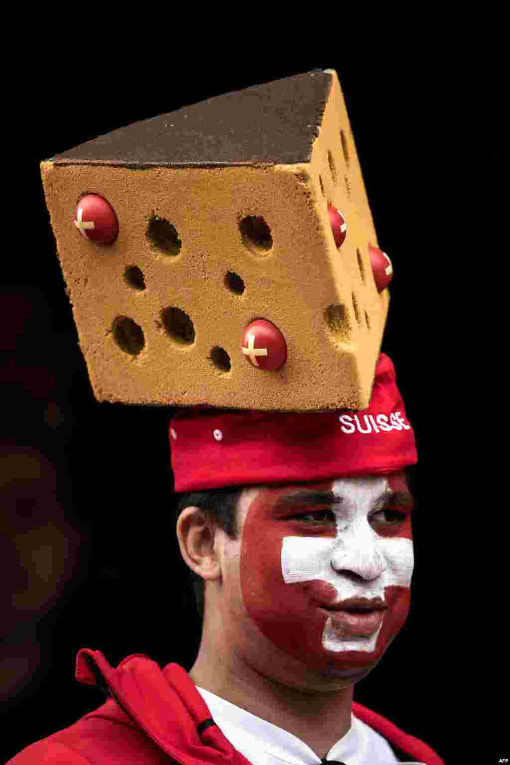 هوادار تیم سوئیس 