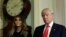 АКШ президентине шайланган Дональд Трамп жана жубайы Мелания Трамп. 