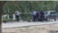An image from social media purporting to show dead bodies after a shoot-out in Aqtobe on June 5.