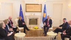 EU Foreign-Policy Chief Meets With Kosovo Leaders