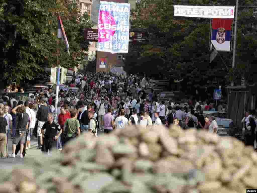 Mitrovica, 16.09.2011. Foto: Reuters / Hazir Reka