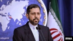 Iranian Foreign Ministry spokesman Saeed Khatibzadeh (file photo)