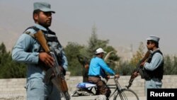 Police have locked down much of Kabul ahead of the conference, with more armed checkpoints and armored vehicles patrolling the streets. (file photo)