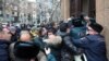 Фотографија од денешниот упад на демонстрантите во зградата на Ерменската влада