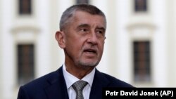 Premierul ceh Andrej Babis. 11 iulie 2019