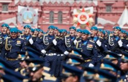 Učesnici vojne parade u Moskvi, 24. juni 2020.