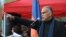 Armenia - Opposition leader Raffi Hovannisian addresses a rally in Yerevan's Liberty Square, 5Apr2013.