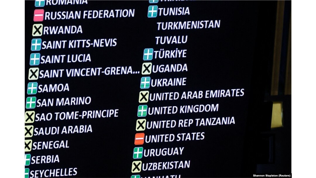 Rusia și SUA au votat împotriva rezoluției UE