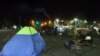 Armenia - Opposition supporters are camped in France Square in Yerevan, 14 April 2018.