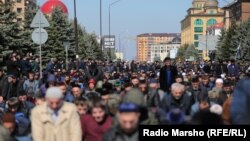 2019 წლის 26 მარტი, საპროტესტო აქცია ინგუშეთის დედაქალაქ მაგასში