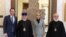 Armenia - Catholicos Garegin II meets Paula White-Cain, a senior advisor to the White House Faith Office, Echmiadzin, October 4, 2026.