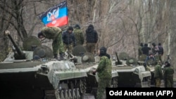 The conscripts say they risk being shot for disobeying "lawless and criminal orders" from the so-called Donetsk People's Republic (DPR), an unrecognized entity created by Russian-backed separatists. (file photo)