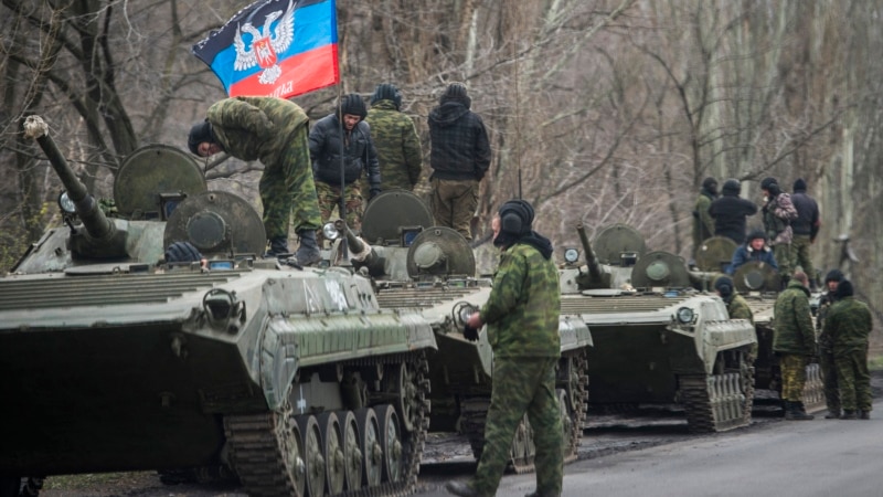 Украина: Россия ведёт «активный набор наёмников» для отправки в Донбасс