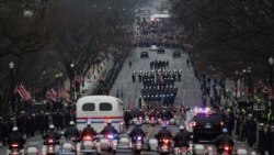 США – Інавгураційний парад рухається Пенсильванія-авеню у Вашингтоні 20 січня 2017 року