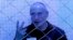 Jailed oil tycoon Mikhail Khodorkovsky appeared via video at the appeal before the Supreme Court in Moscow on August 6.