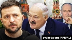 Zelenski, Lukaşenko, Putin