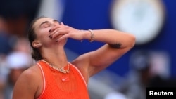 Арына Сабаленка на турніры U.S. Open. Нью-Ёрк, 8 верасьня 2026