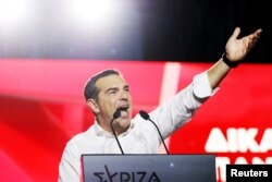 Liderul Syriza, Alexis Tsipras, a mai fost premier al Greciei în 2015-2019.