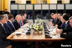 Мулоқоти Доналд Трамп бо раҳбарони кишварҳои Осиёи Марказӣ. Вашингтон, моҳи ноябри 2025