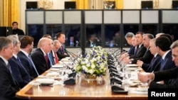 Вечеря президента США Дональда Трампа з лідерами держав Центральної Азії, Вашингтон, 6 листопада 2025 року
