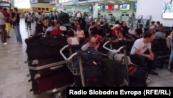 Macedonia- airport "Alexander the Great“ in Skopje