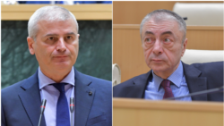„ქართული ოცნების“ ლიდერები ირაკლი ქადაგიშვილი და თენგიზ შარმანაშვილი