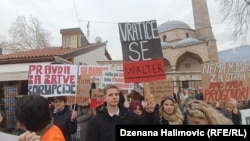 Protest studenata 23. februara počeo je na Sebilju, u starom dijelu grada