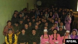 Тимер юл хәрбиләре бүлегендә хезмәт  итүче  солдатлар һәм милли-мәдәни мөхтәрият әгъзалары белән  