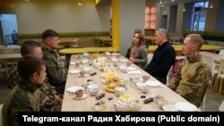 Встреча главы Башкортостана Радия Хабирова с военнослужащими в Благовещенске. Архивное фото