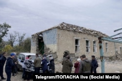 Псевдореферендум в окупованій Попасній на території школи №21 в вересні 2022 року