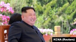 Северокорейский лидер Ким Чен Ын.