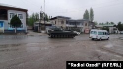 شهر ایسفرا منطقه مرزی مورد منازعه میان قرغیزستان و تاجیکستان
