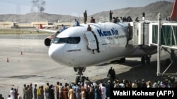 Аэропорт Кабула, 16 августа 2021 года