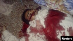 O fotografie după raidul comandoului american la Abbotabad achiziționată de Reuters în Pakistan 