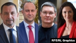 Зліва направо: Юрій Кісєль, Ігор Негулевський, Євген Пивоваров та Ольга Савченко