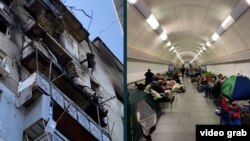 'Skrivanje i molitva': Ukrajinske civile potresli jaki noćni napadi