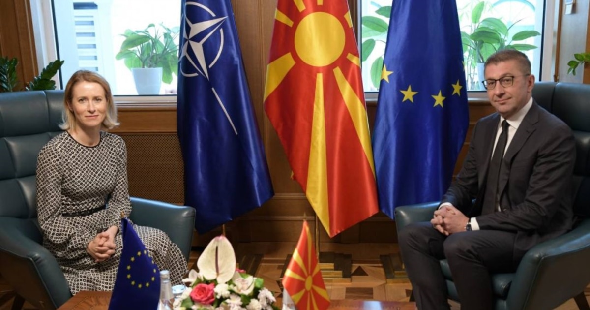Kallas në Shkup  Po punojmë për zhbllokimin e procesit të integrimit në BE
