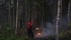Forest fires in Karelia