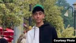 Taha Safari, 16, was shot in Lorestan Province on January 1 and later died of his wounds. (social media)