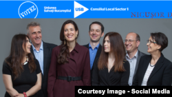 Afiș electoral al Uniunii Salvați Bucureștiul