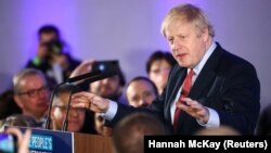 Britan premýer-ministri Boris Jonson. 13-nji dekabr, 2019 ý.