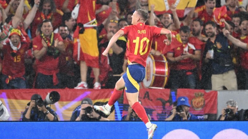 В матче 1/8 финала ЕВРО со сборной Грузии Испания лидирует со счетом - 4:1