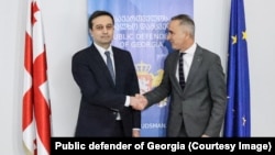 Леван Иоселиани и Пере Хуан Понс Сампьетро