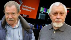 Яфім Фіштэйн і Сяргей Навумчык. Каляж.