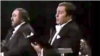 Luciano Pavarotti și Paata Burchaladze în concert în 1986