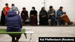 Evakuisani iz Afganistana u privremenom skloništu unutar američke baze u Njemačkoj 30. avgusta.