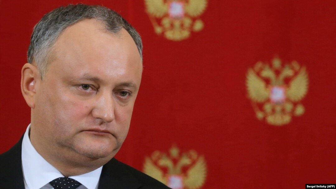 Moldovan President Igor Dodon 